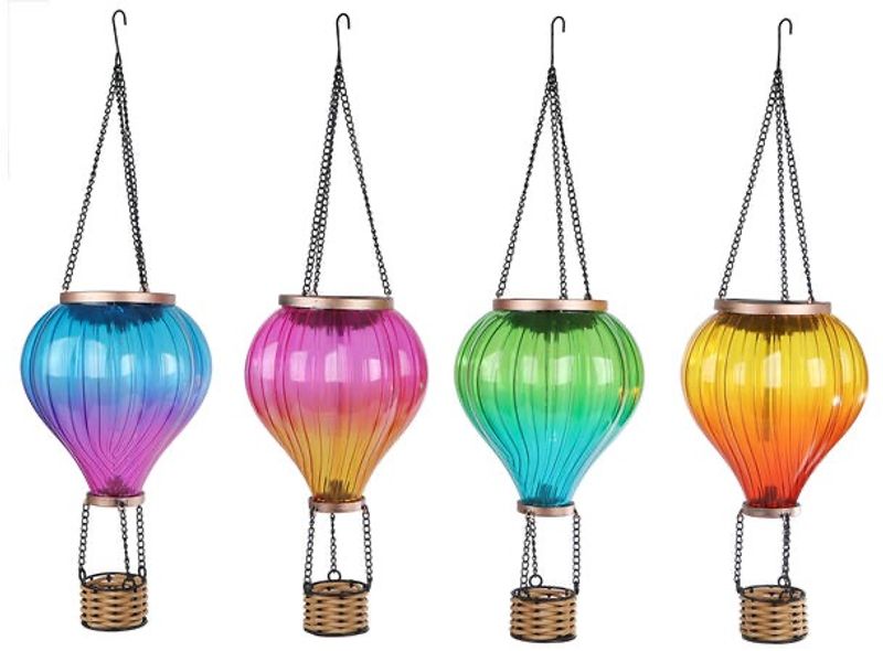 Lampe LED Luftballong 14x14x45cm 4ass