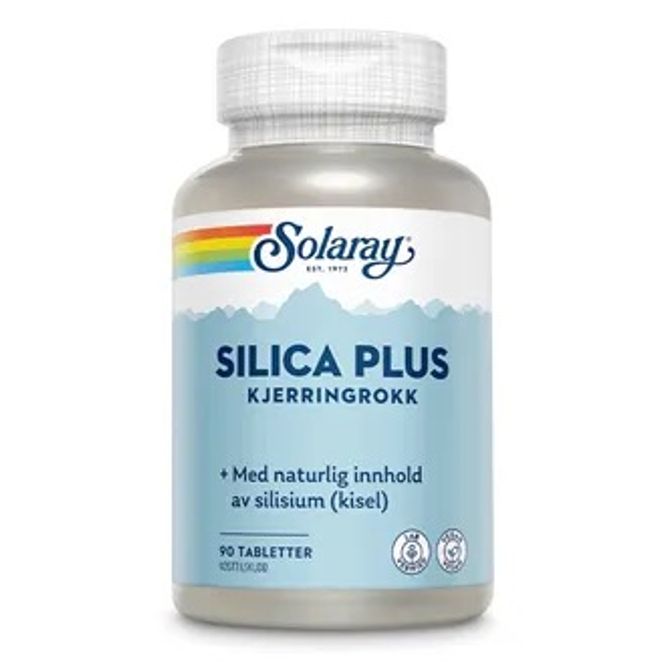 Hovedbilde Solaray silica plus 90 tabletter