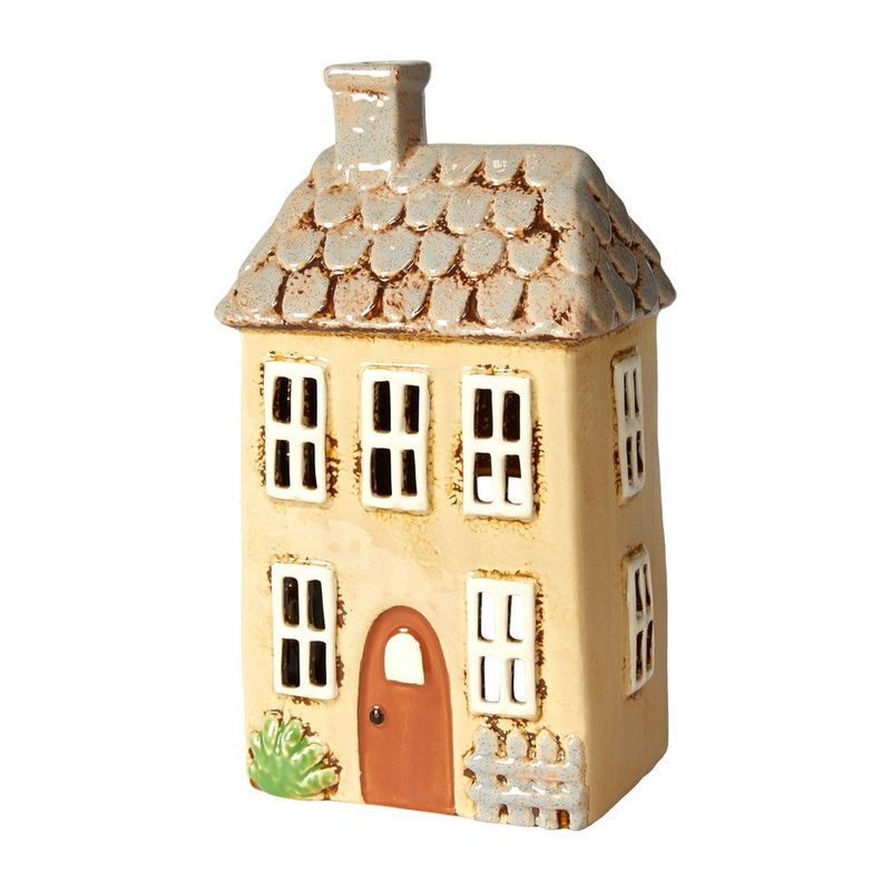 Hus 13x9x23 cm keramikk 