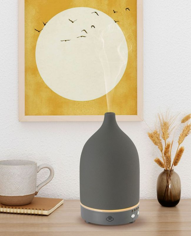 AROMA DIFFUSER 90MM - VAPOR GREY
