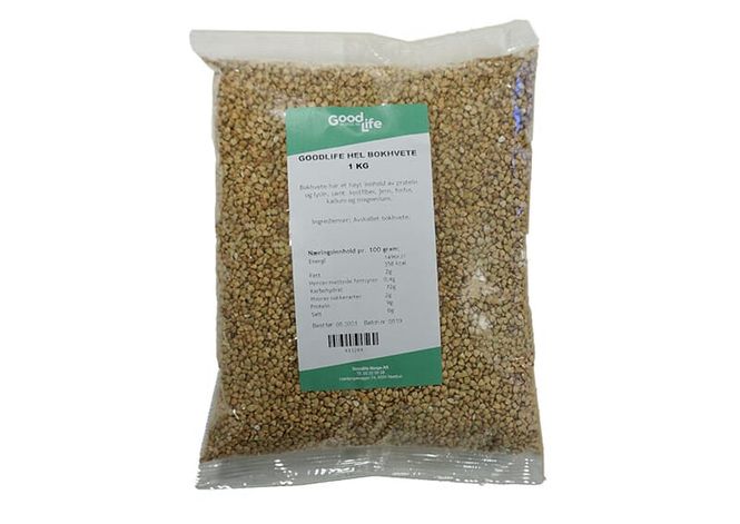 Hovedbilde Goodlife hel bokhvete 1kg