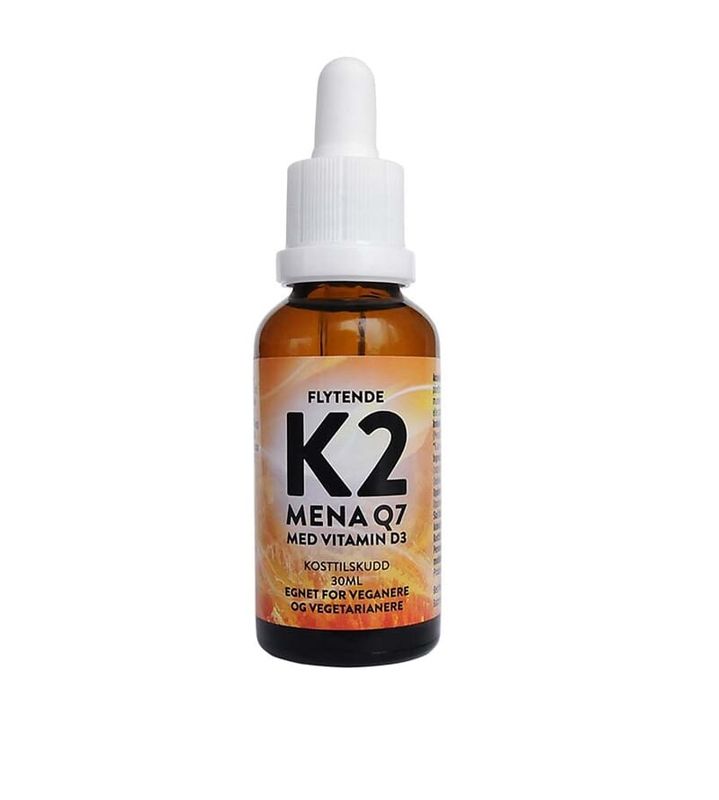 Flytende K2 med D3 30ml vegansk