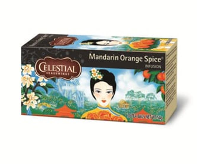 Hovedbilde Celestial mandarin orange spice te 20 poser