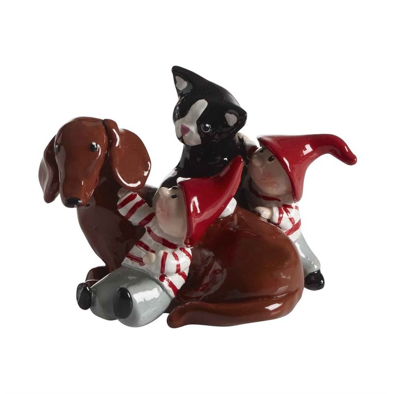 Tusse with Dusty and Dolly, H.6,5cm