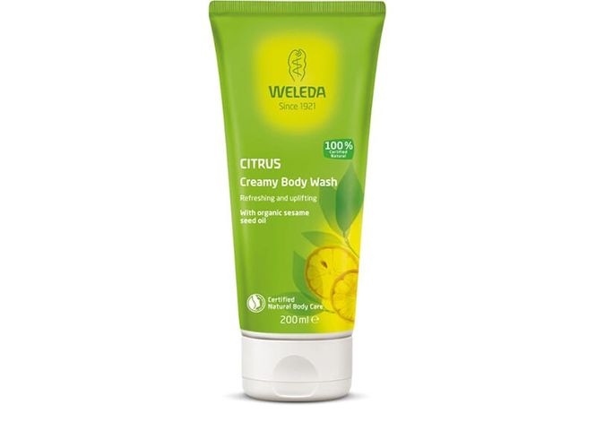 Hovedbilde Weleda dusjsåpe med citrus 200ml