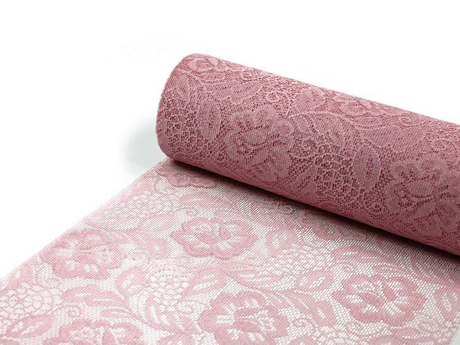 Hovedbilde Englevev Sizolace Pale pink 30 cm - 5 m