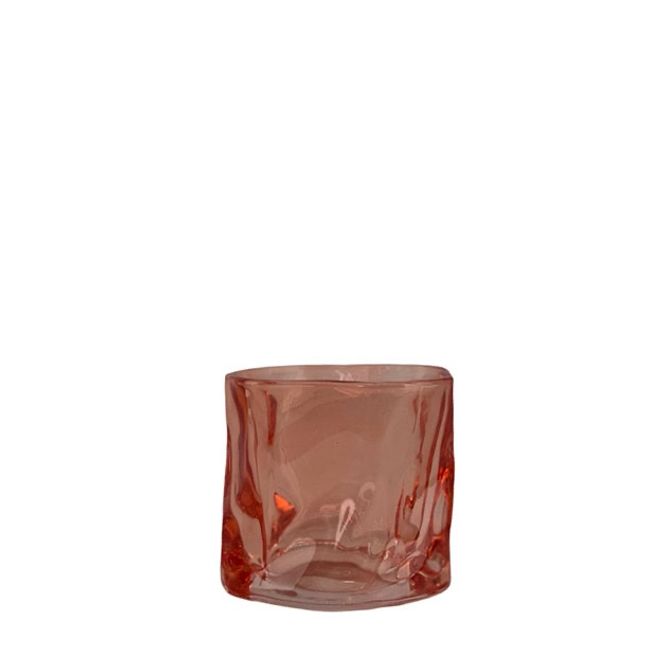 Hovedbilde Telysholder Orange glass 