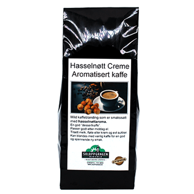 Hovedbilde Aromakaffe Hasselnøtt Cream, 150 gram
