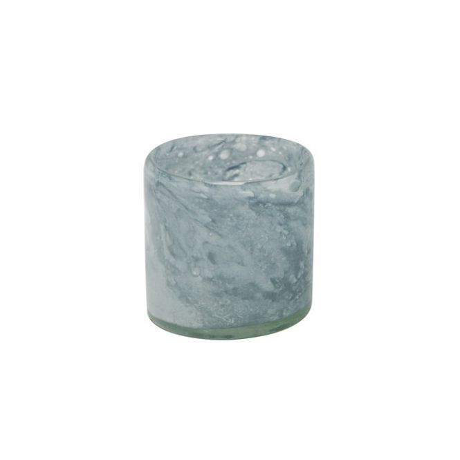 Hovedbilde Valena Telysholder Blå 10x10x10cm Glass