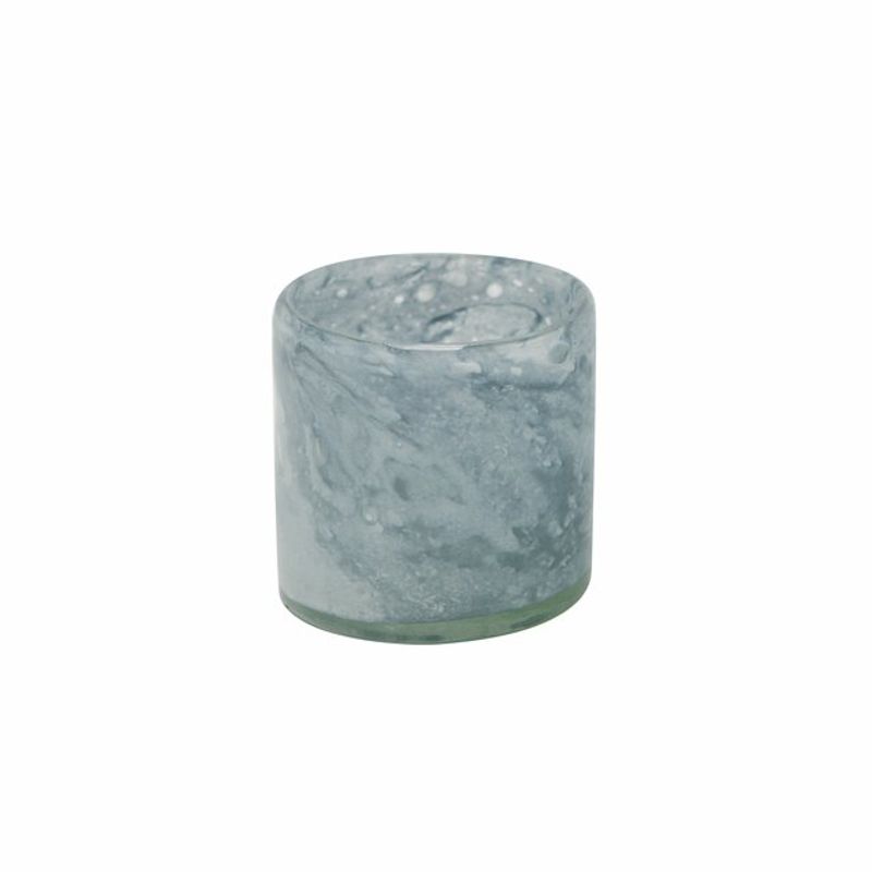 Valena Telysholder Blå 10x10x10cm Glass