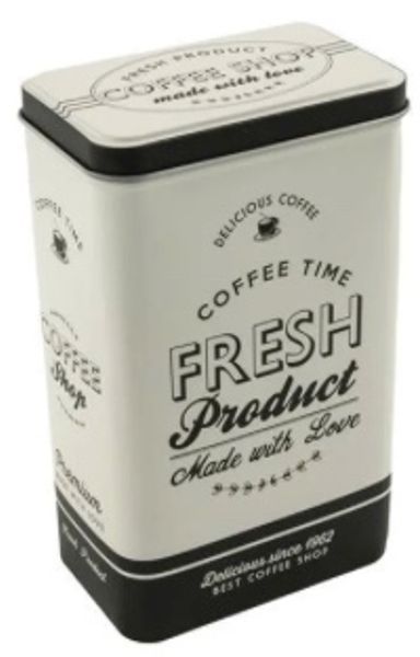 Hovedbilde Kaffeboks metall, Fresh Product..., H:19 cm