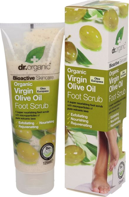 Hovedbilde Dr. Organic Virgin Olive Oil Foot Scrub 125ml