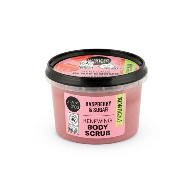 Hovedbilde Organic Shop body scrub raspberry 250 ml