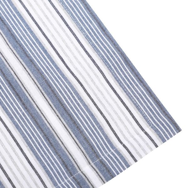 Hovedbilde Løper 35 x 120 cm Blå/hvit/grå