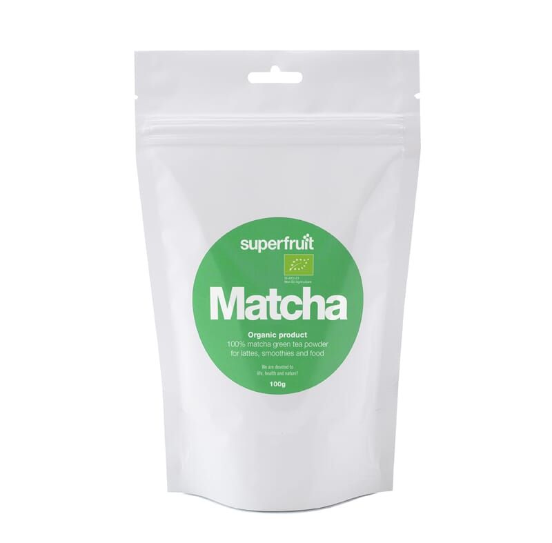 Superfruit økologisk matchapulver 100 g