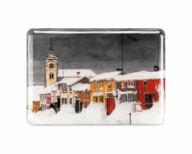 Hovedbilde Magnet - Gate i Røros, Harald Solberg
