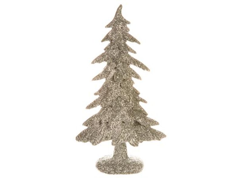Juletre, edelgran grønt m/glitter 