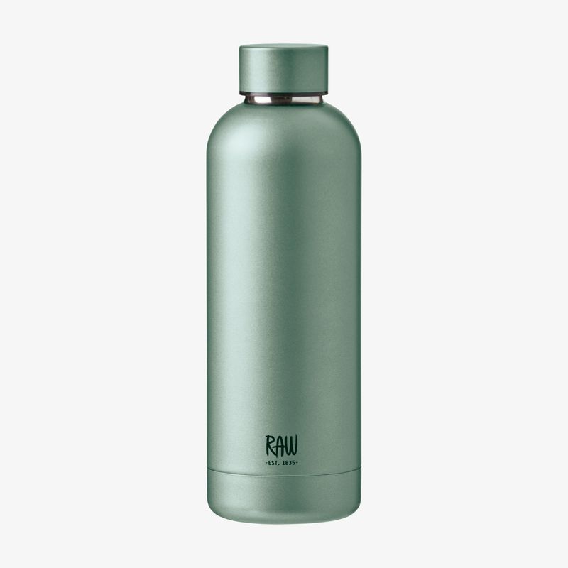 RAW To Go termoflaske, Matte light green, 0,5 liter