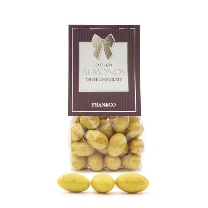 Hovedbilde Deluxe Hvit sjokolade/Saffran mandler 