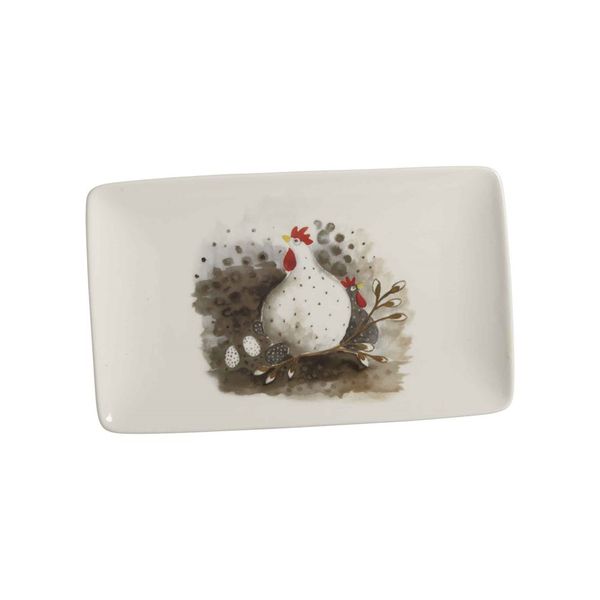 Hovedbilde Fat, Høne 13 x 21 cm 