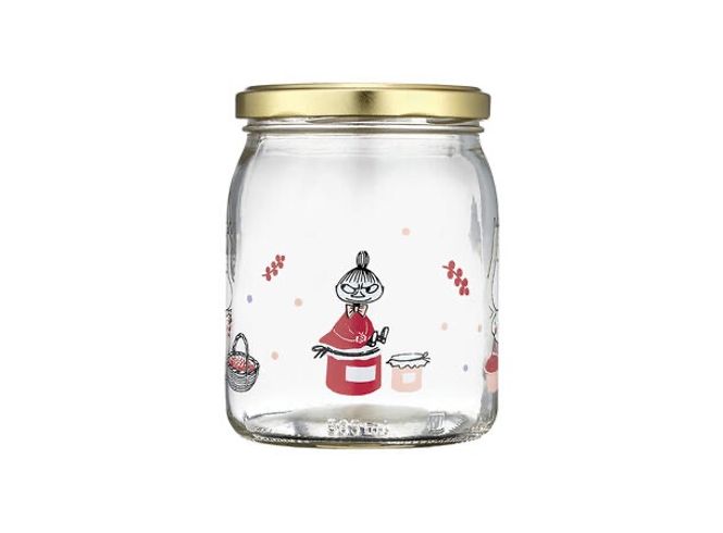 Hovedbilde Mummi glasskrukke + 4 klistremerker 0,5 L 