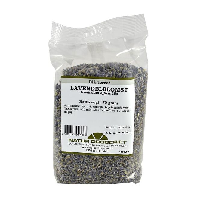 Hovedbilde Natur drogeriet tørket lavendeblomst 70g løsvekt