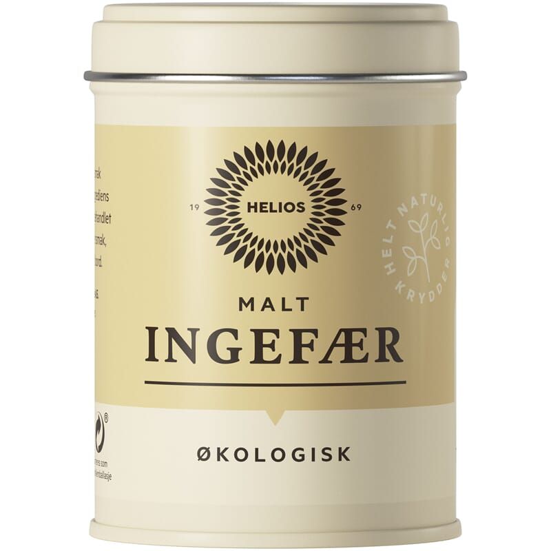 Helios økologisk malt ingefær 15 g