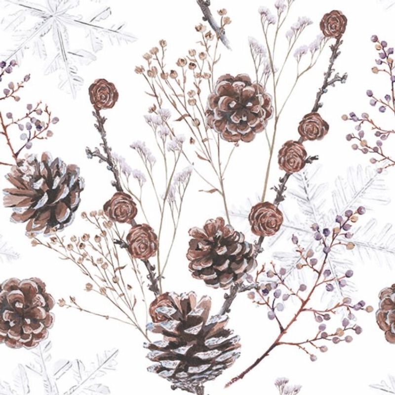 Pine Cones serviett - Lunsj 