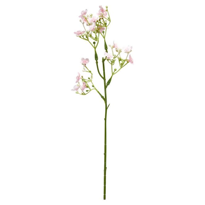 Hovedbilde Brudeslør rosa 40 cm 