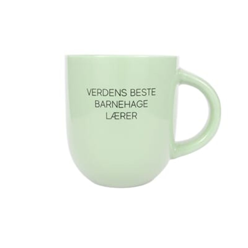LEA kopp Verdens beste barnehagelærer, grønn