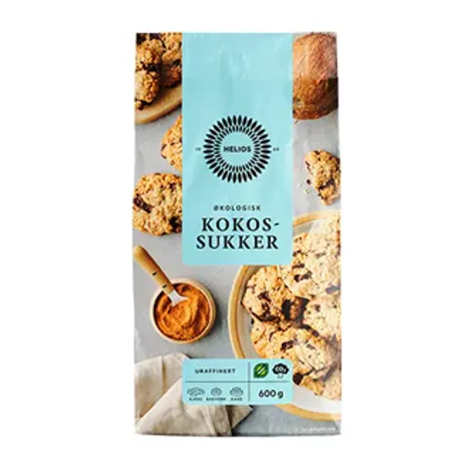 Hovedbilde Helios Kokossukker 600gr.