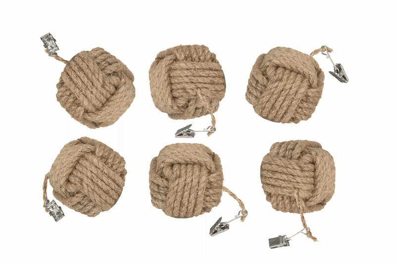 Dyktyngder Jute m/Clips 