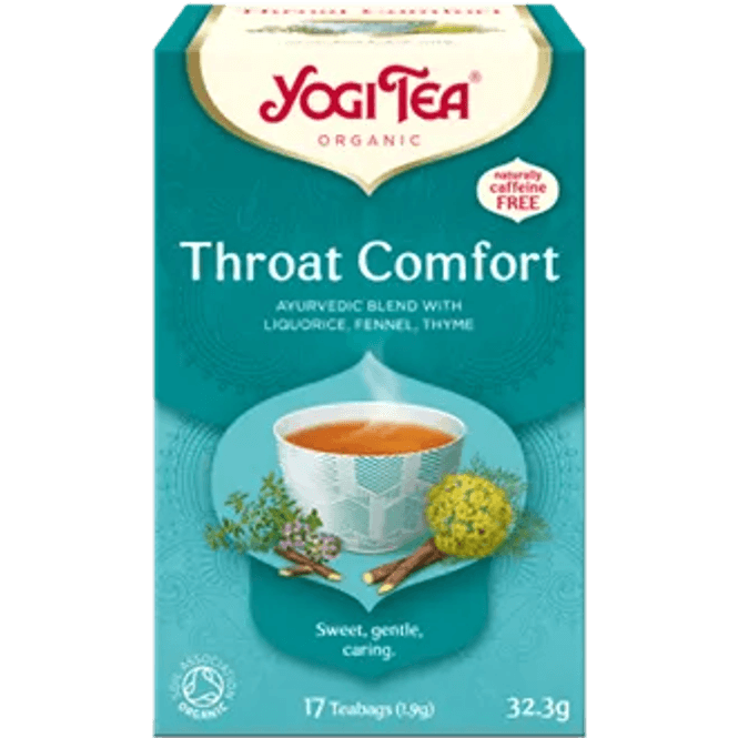 Hovedbilde Yogi Tea throat comfort 