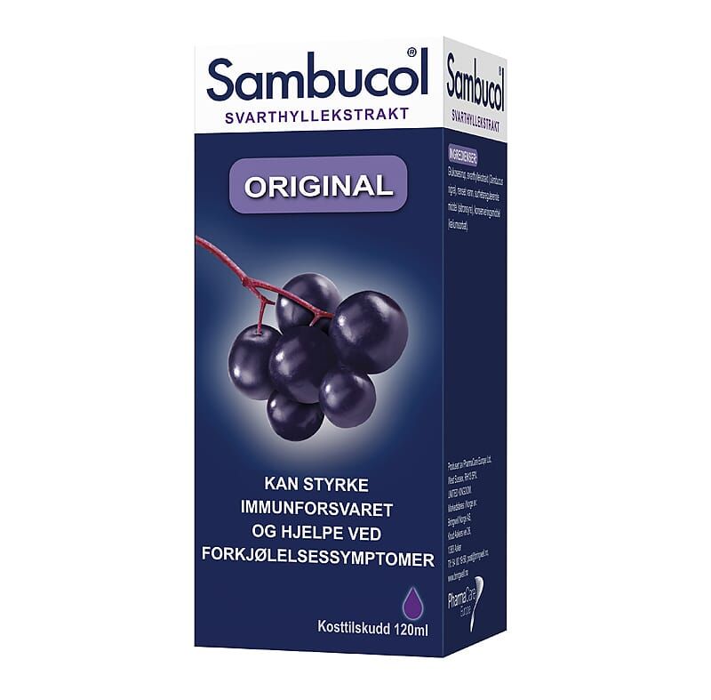 Sambucol original svarthylleekstrakt flytende 120ml