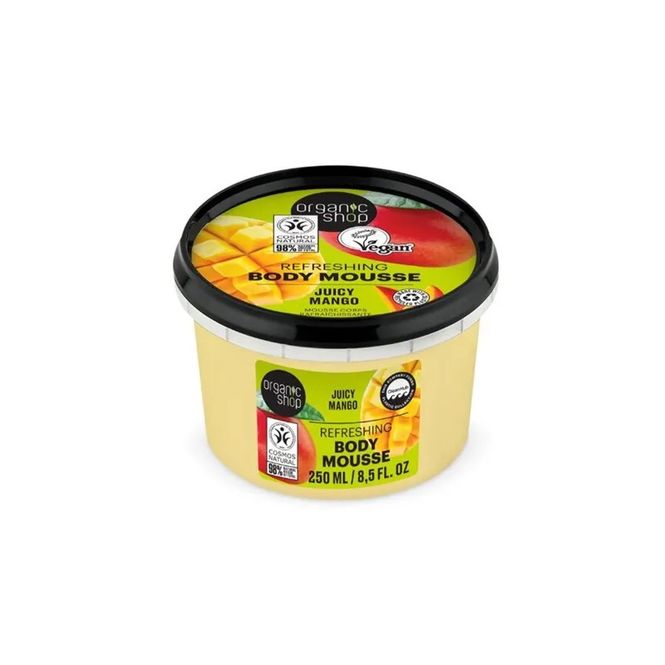 Hovedbilde Organic Shop body mousse juicy mango 250 ml
