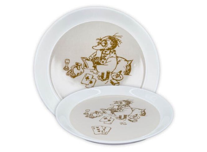 Hovedbilde Flåklypa asjett - Solan spiller poker