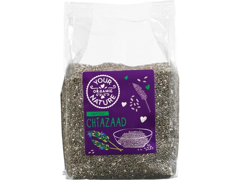 Your Organic Nature chiafrø 250g økologisk