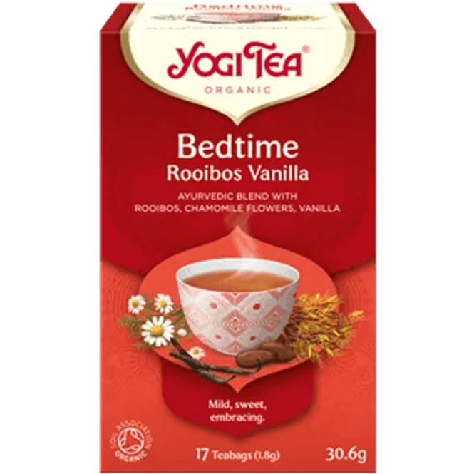 Hovedbilde Yogi Tea bedtime rooibos vanilla