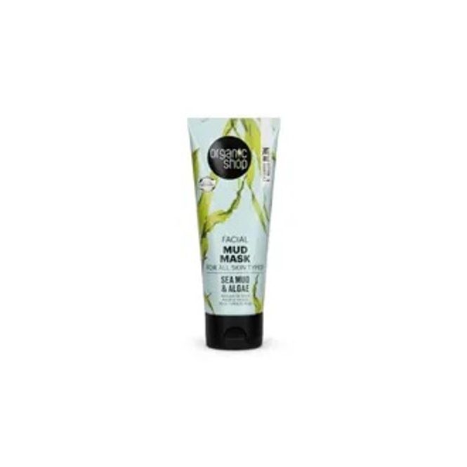 Hovedbilde Organic Shop facial mud mask sea mud & algae 75 ...