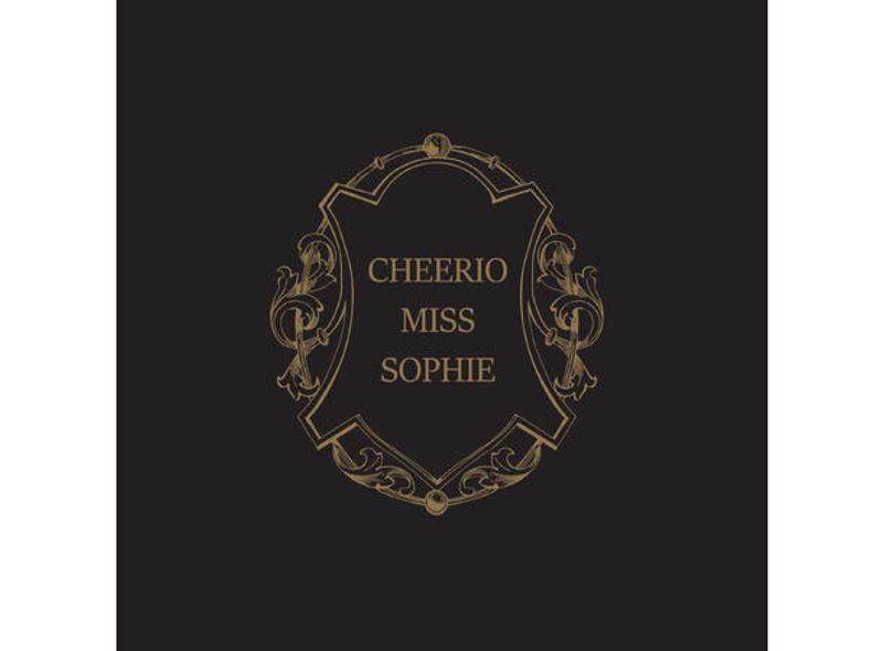 Serviett lunsj 20 stk Cheerio Miss Sophie, Sort