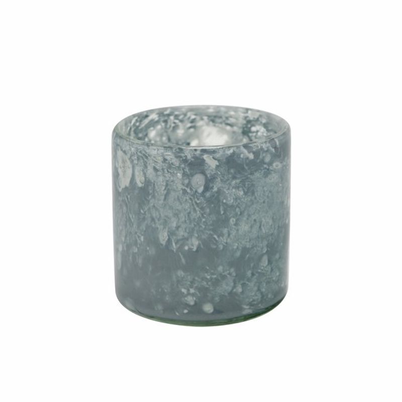 Valena Telysholder Blå 12x12x12cm Glass