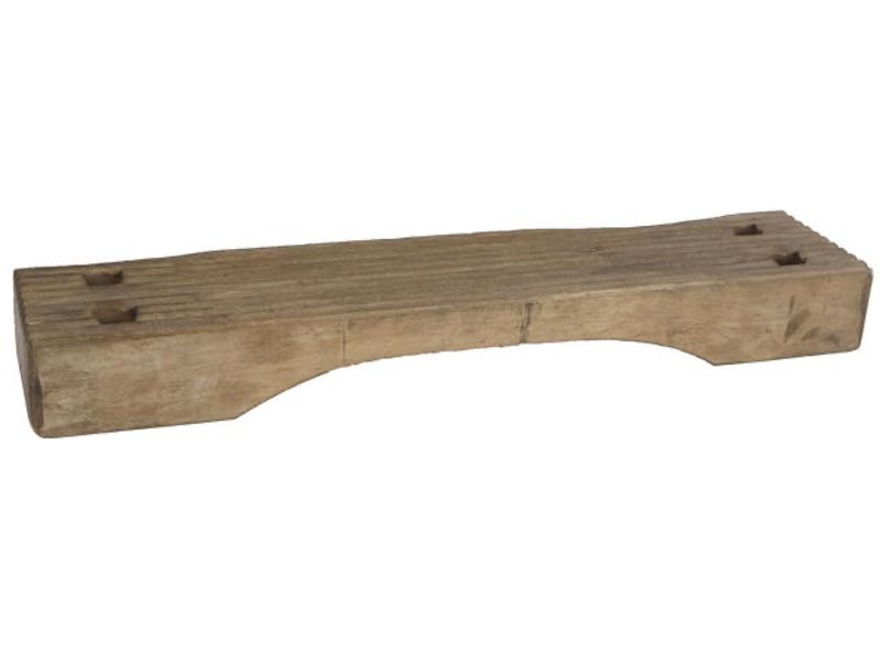 Lysfat natur resikrulert tre 10x50x5cm