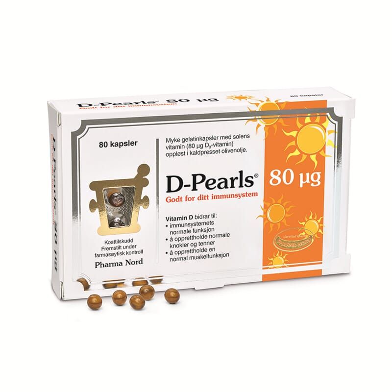 Pharma Nord d-pearls 80µg 80kaps