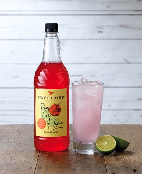 Hovedbilde SIRUP: PINK GUAVA & LIME LEMONADE