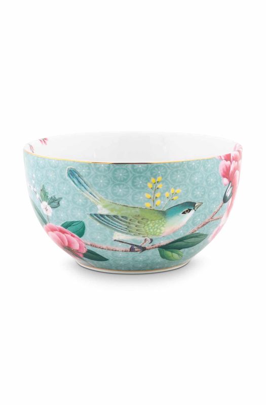 PiP Blushing Birds Blå, Bolle 12 cm