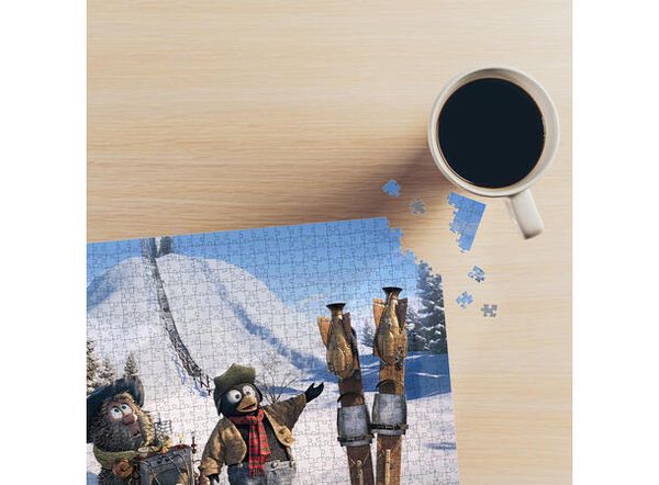 Hovedbilde Flåklypa Puslespill 1000 Rekorden