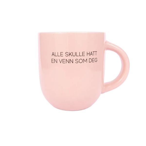 Hovedbilde Lea kopp - Venn som deg Fersken 