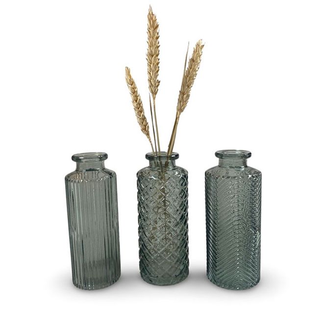 Hovedbilde Vase AMADEO PETROL, 3 ass.